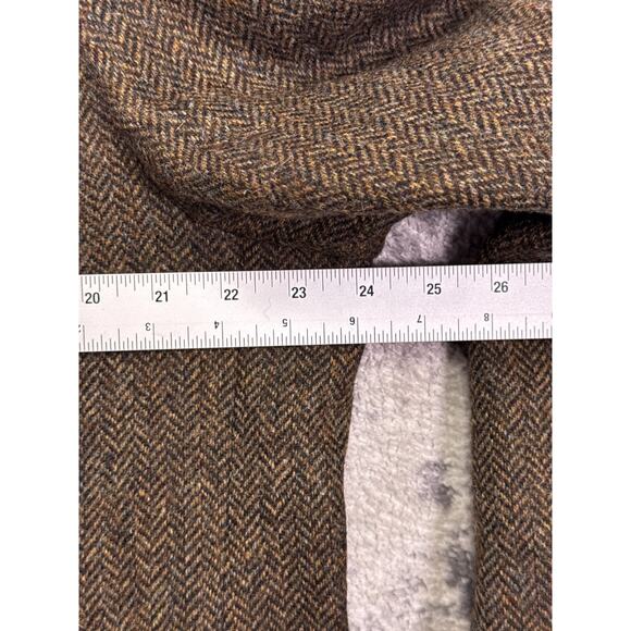 New Tailorbyrd Blazer 46 L Long Mens British Moon Tweed Brown Wool Jacket - Picture 6 of 11